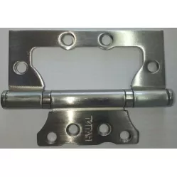 Петля дверная бабочка (хром матовый) 100х75х2.5 SN
