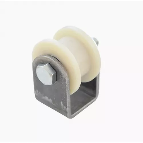 Ролик из капролона D 50 под трубу 20х20 на платформе: К2528 