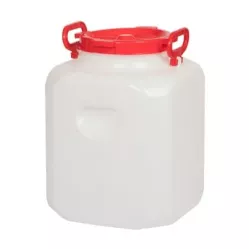 Бочка пластиковая 40 л квадратная (Белая)